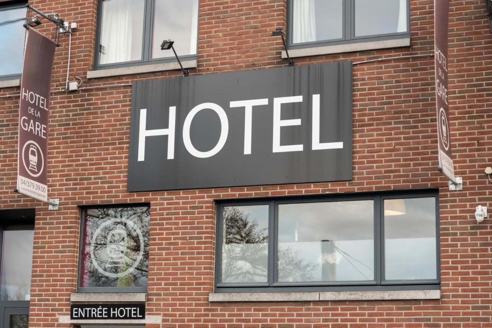 Hotel De La Gare Visé Exterior foto